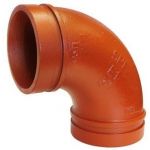 E-1 GROOVED 90° ELBOW IMP