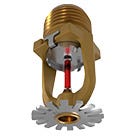 Standard coverage - quick response pendent Viking fire sprinkler