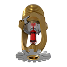 Viking pendent cleanroom fire sprinkler