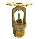 Viking upright specific application interstitial spaces fire sprinkler